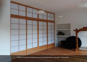 Shoji Raumtrennung Buche