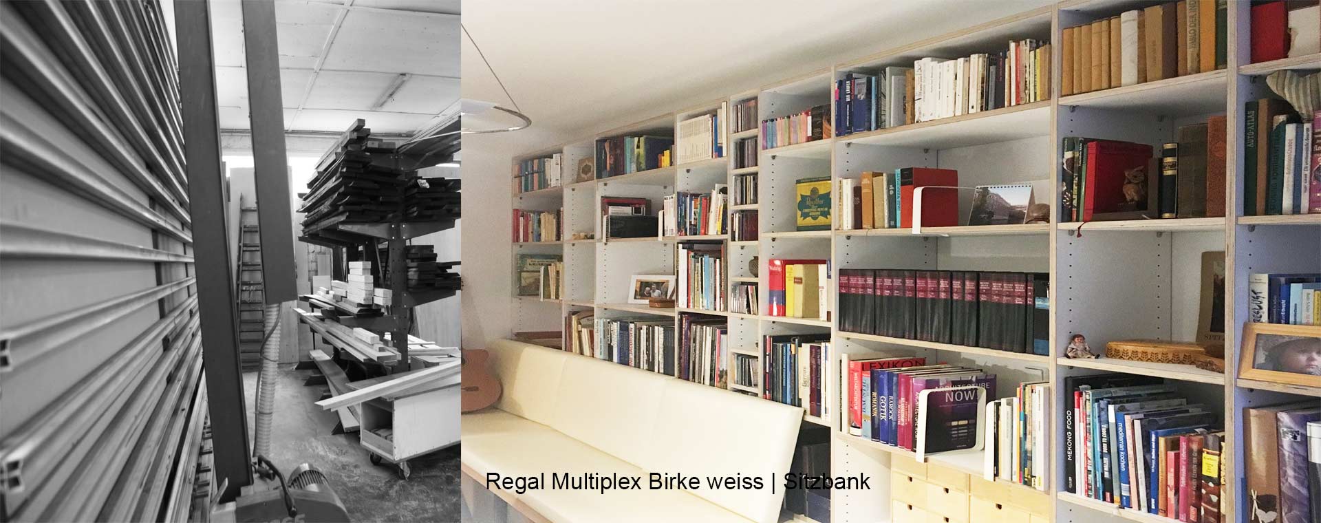 Regal Birke Multiplex weiss