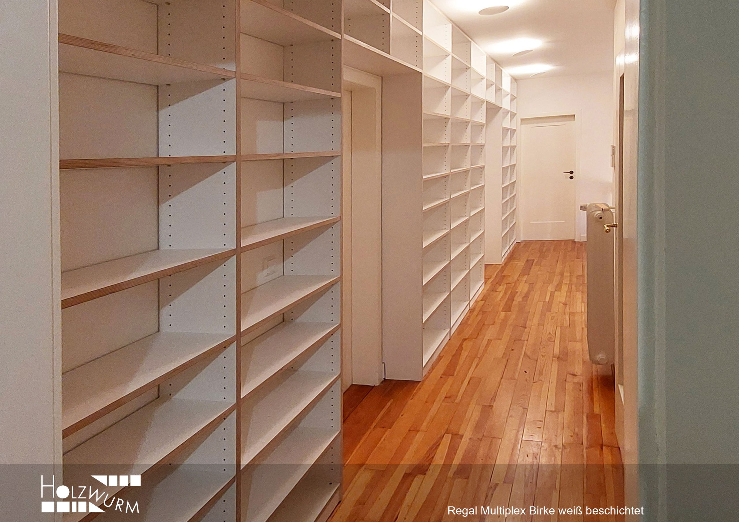regal_multiplex_weiß Einbauregal Multiplex Birke weiß belegt